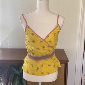 Marc by Marc Jacobs butterfly wrap top